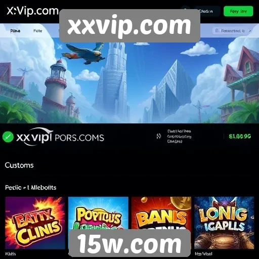 Jogos mais populares disponíveis no site xxvip.com